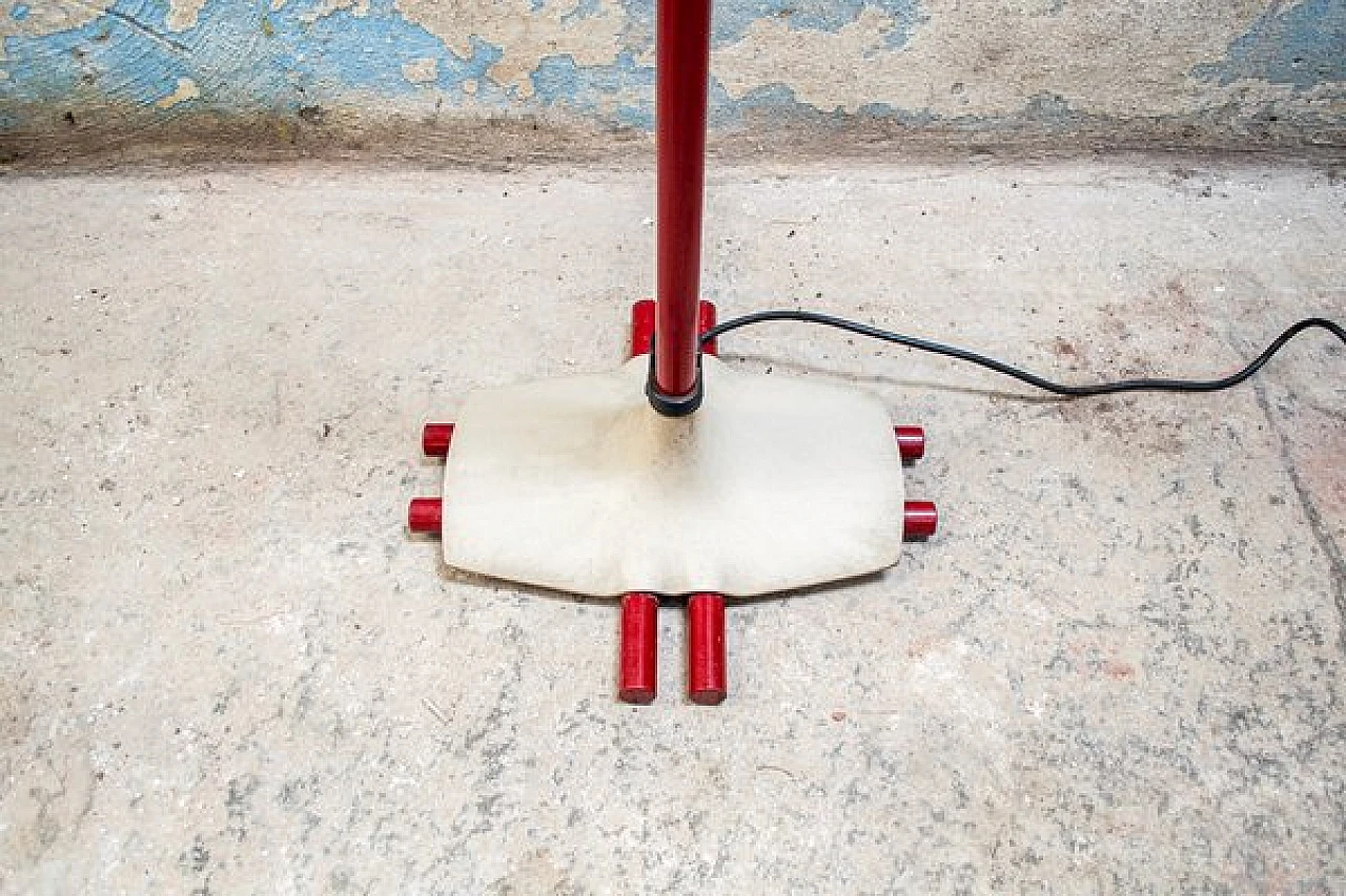 Metal and ceramic floor lamp by Stilnovo, 1980s 6