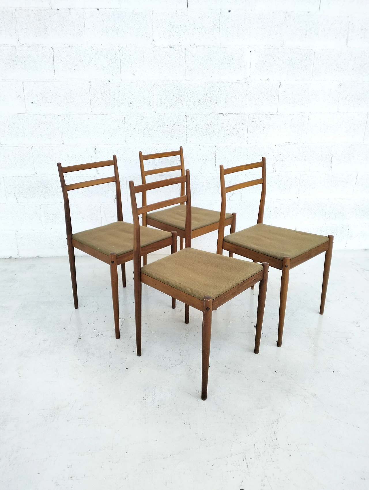 4 Chairs by Gio Ponti for Reguitti, 1950s 1306513