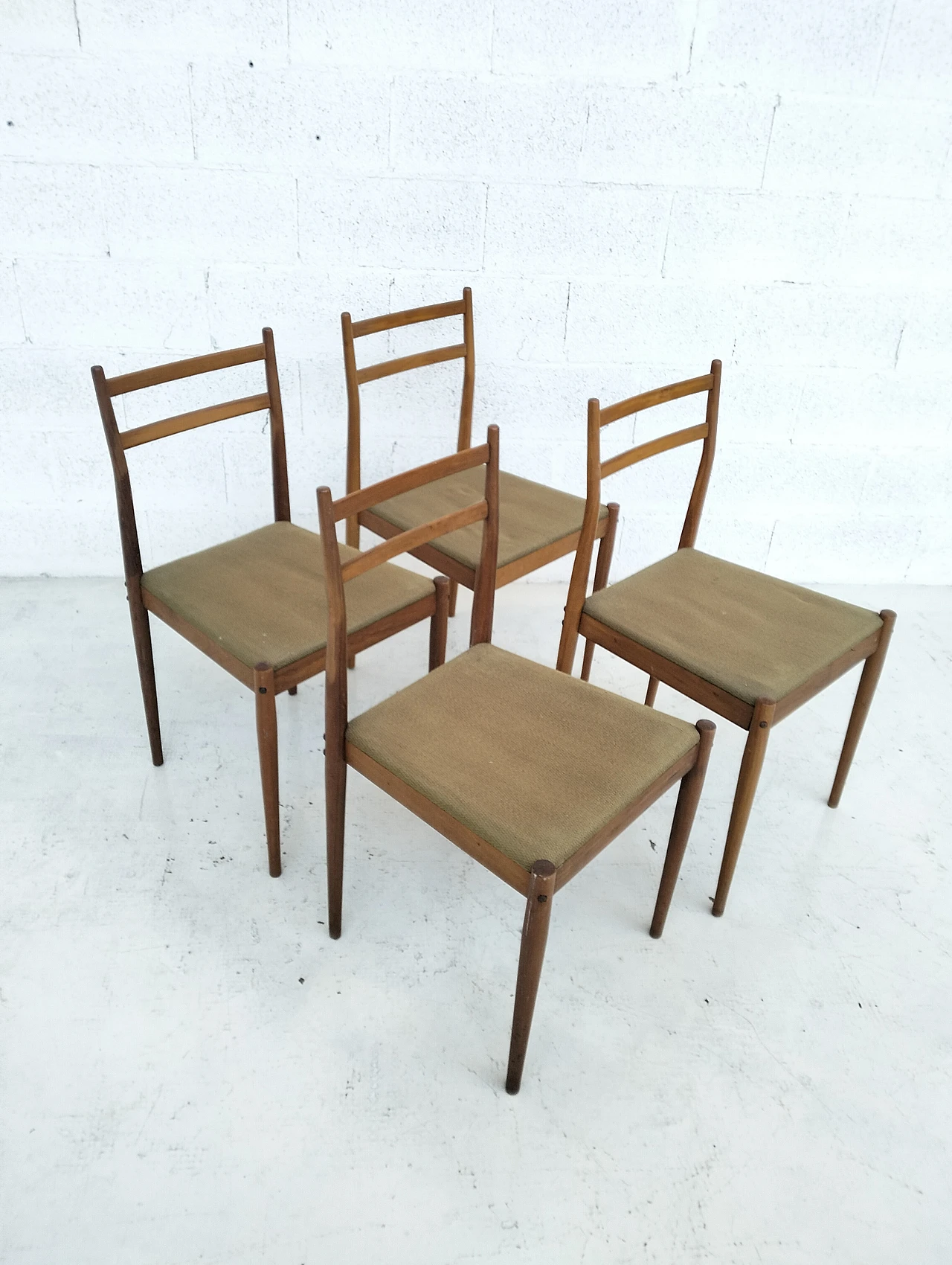 4 Chairs by Gio Ponti for Reguitti, 1950s 1306514