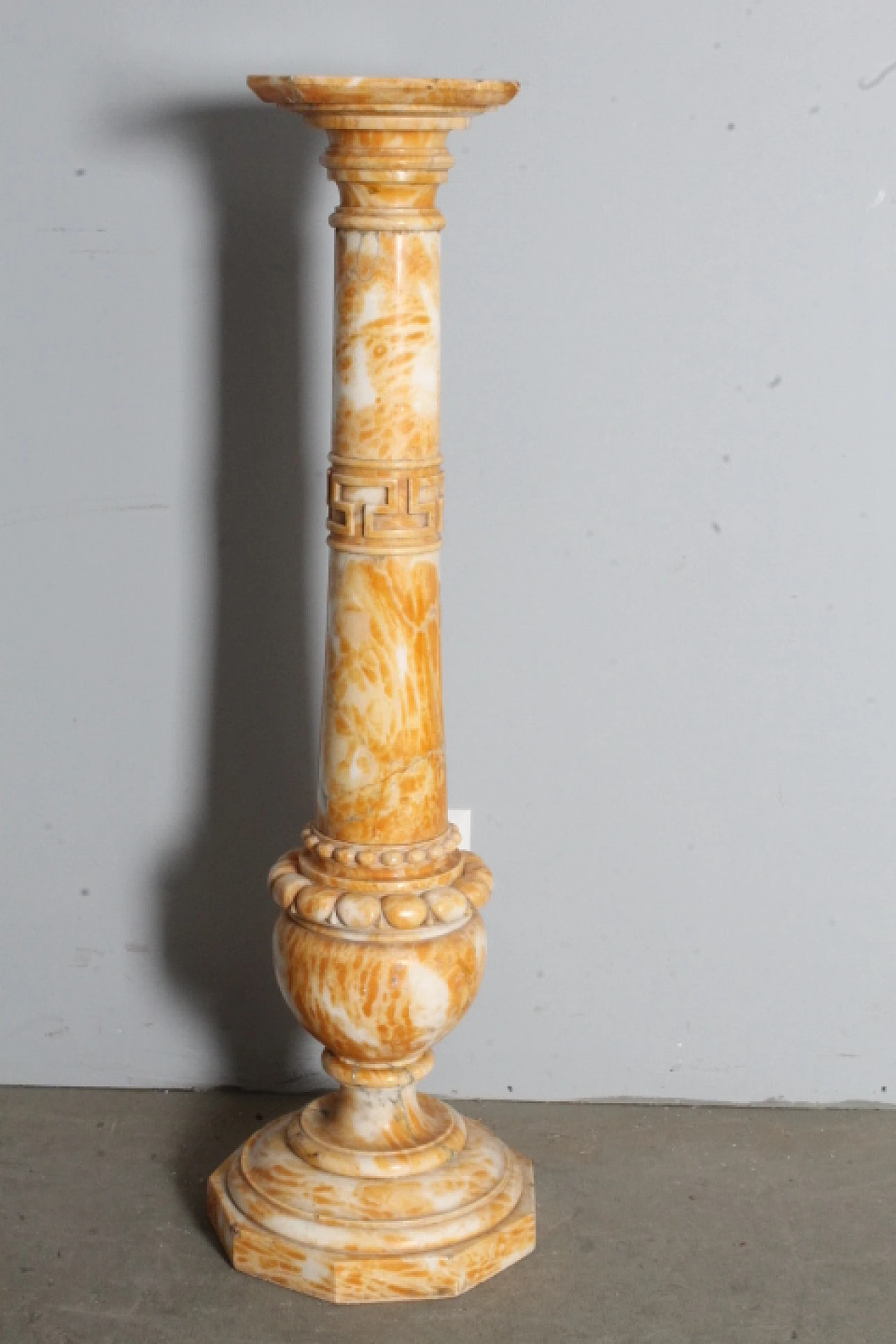 Yellow marble column, 19th century 2