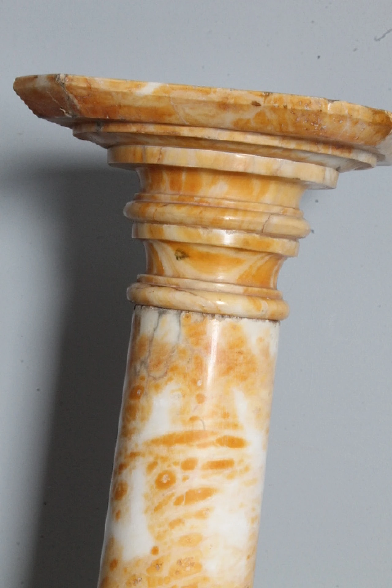 Yellow marble column, 19th century 8