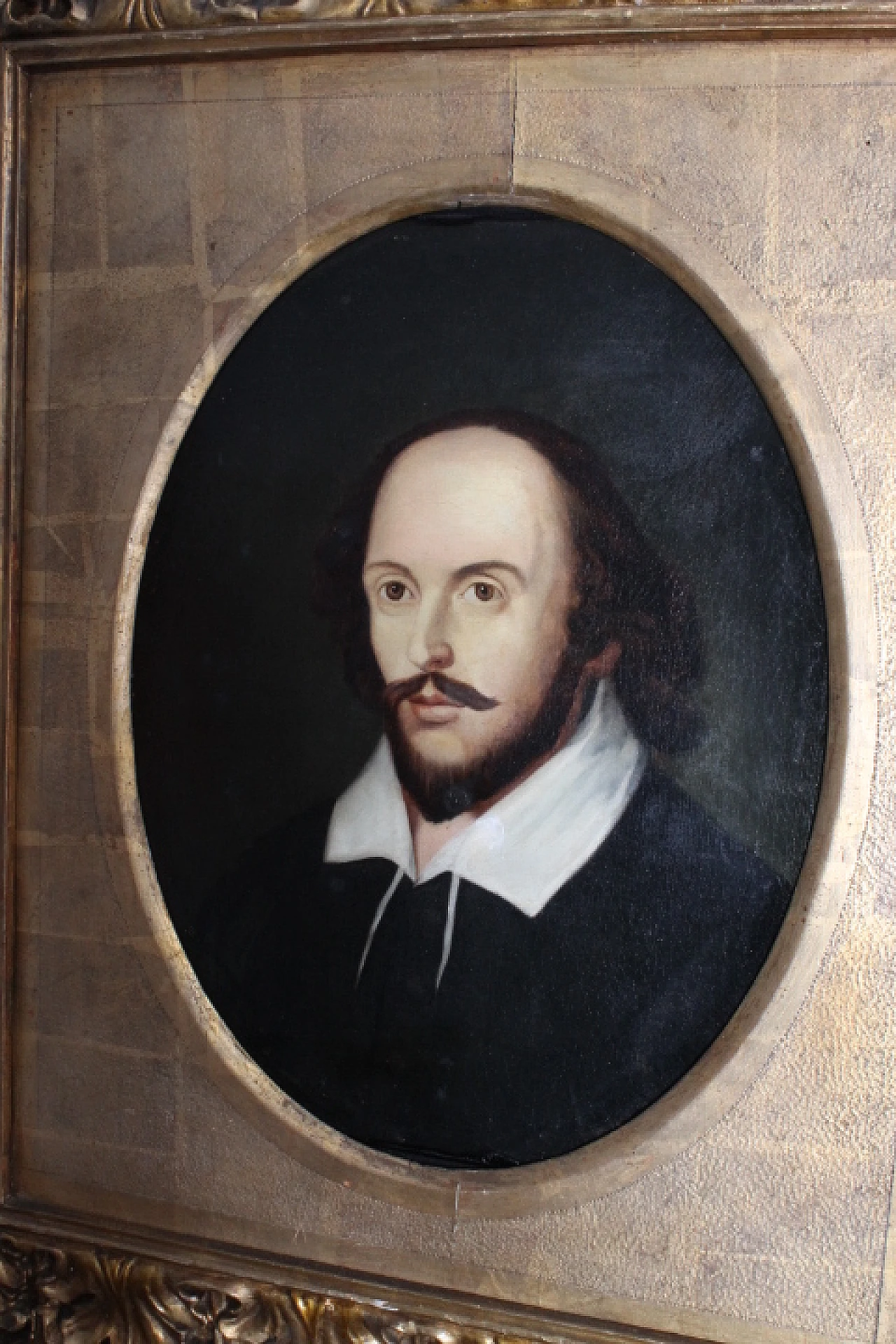 Portrait of Shakespeare, oil painting on canvas, 18th century 2