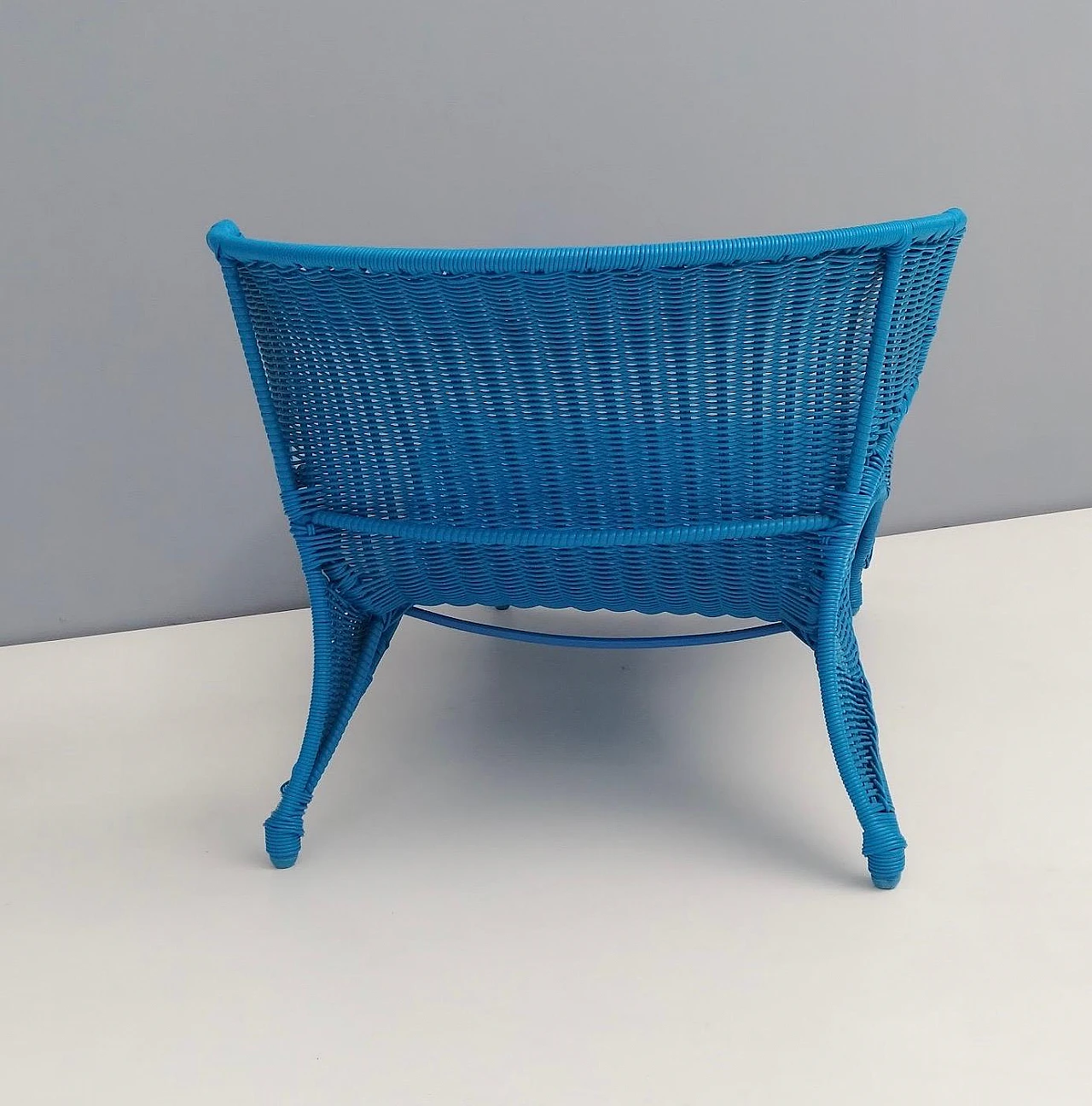 Sedia longue blu cielo di Monika Mudler per Ikea, 2001 8