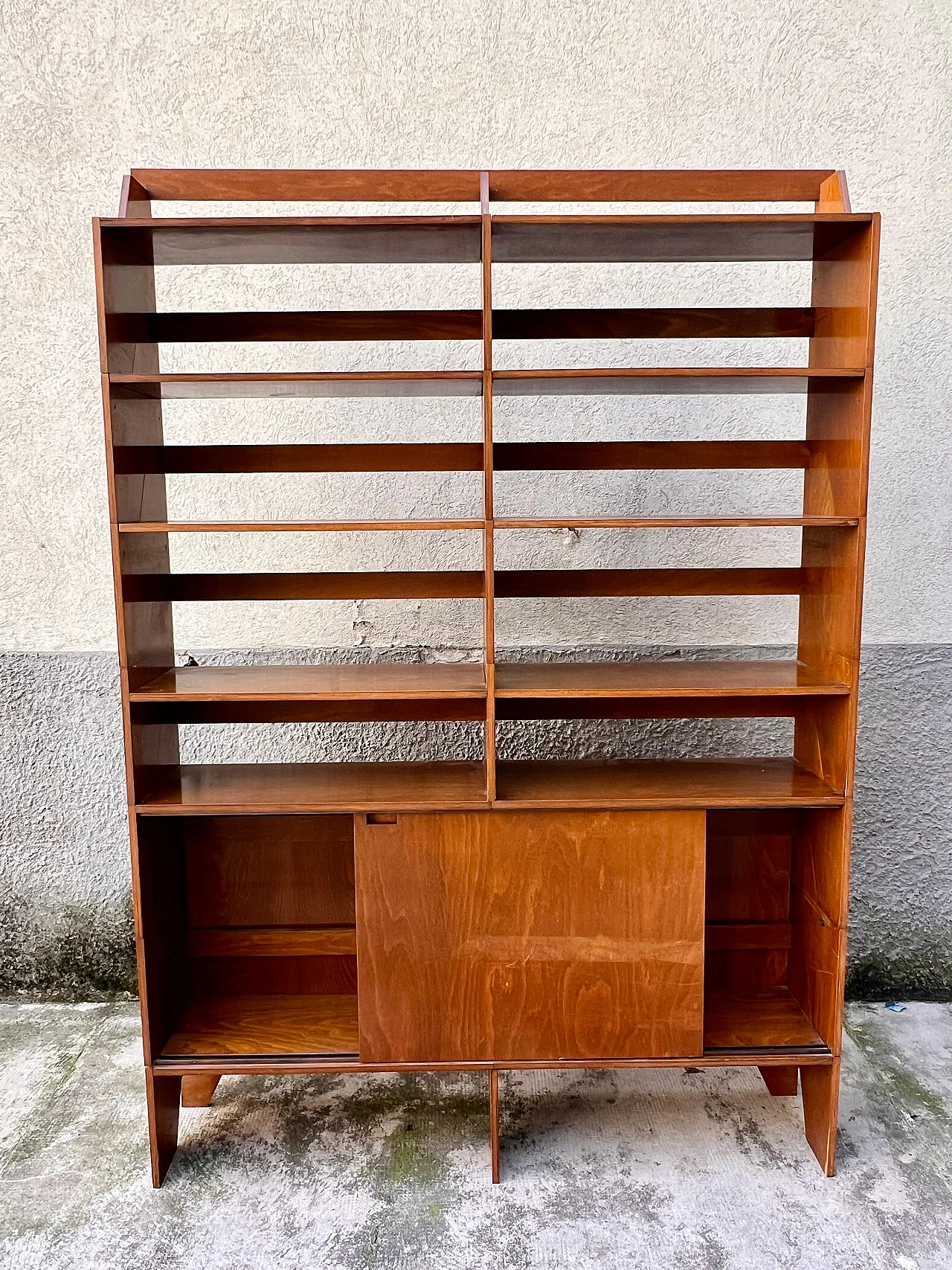 F54 bookcase by Renato Forti for MC Selvini, 1950s 2