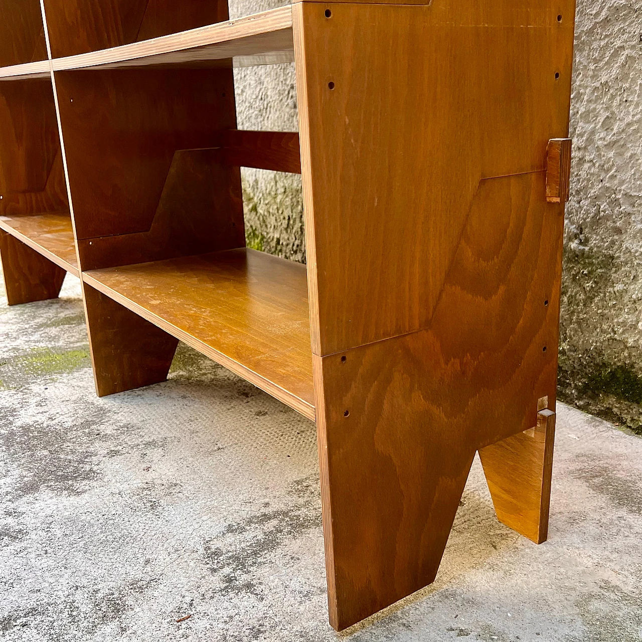 F54 shelving bookcase by Renato Forti for McSelvini, 1950s 10