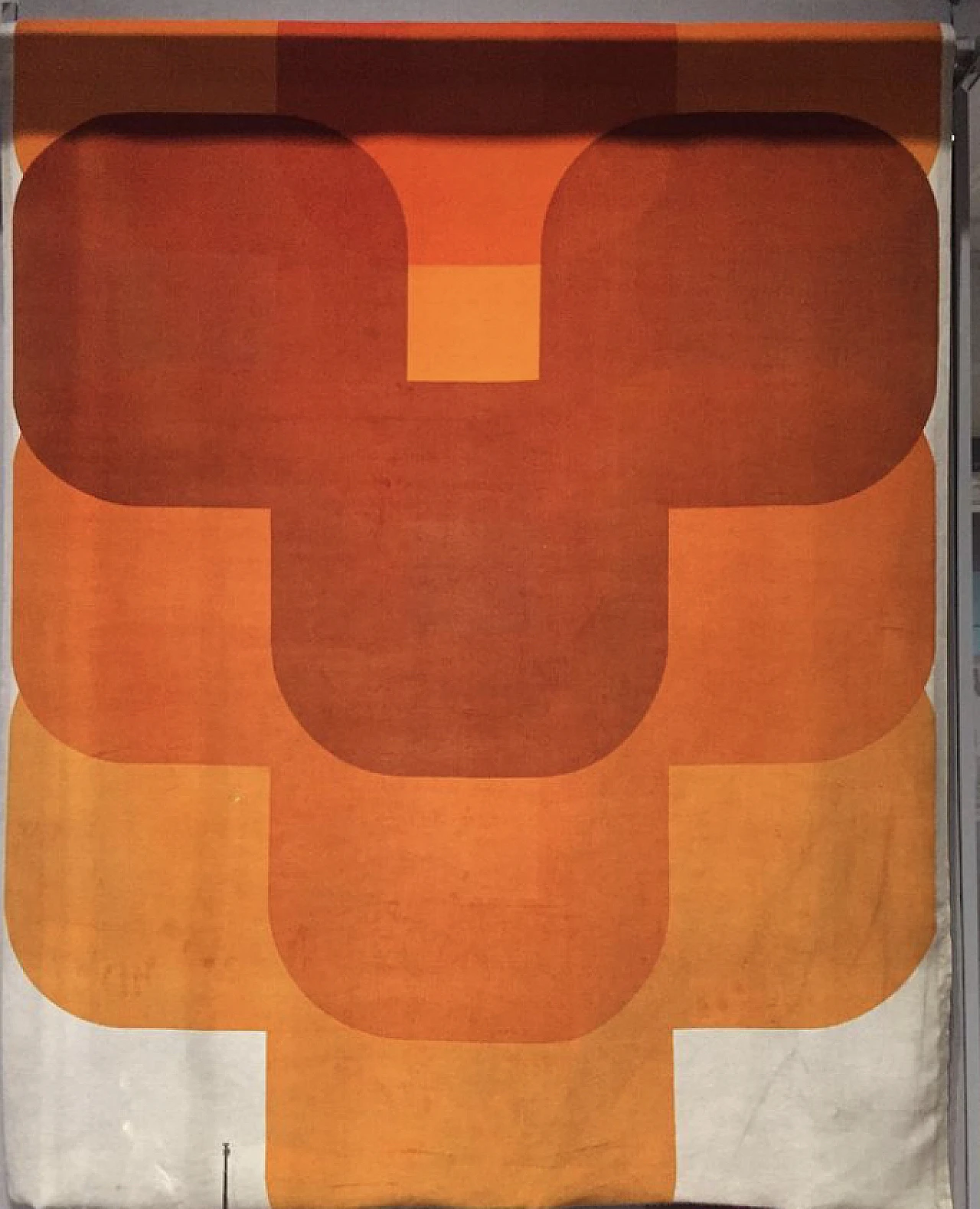 Motus wall carpet by Gaetano Pesce, 1970s 2