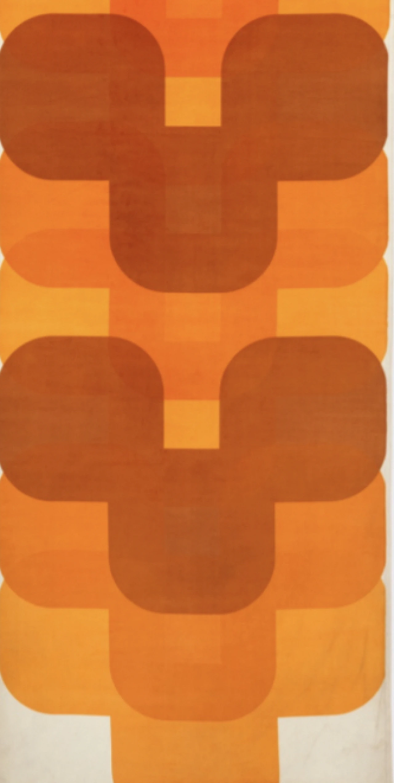 Motus wall carpet by Gaetano Pesce, 1970s 4