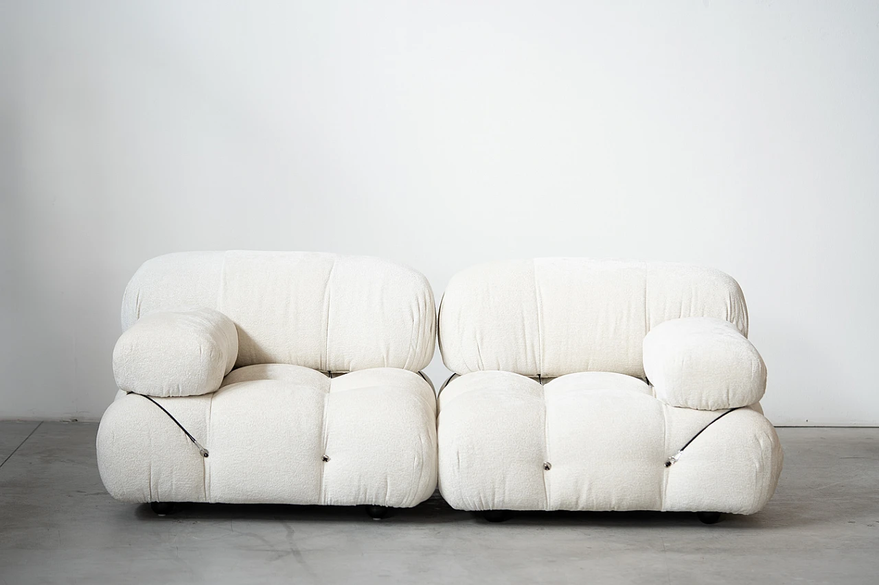 Pair of Camaleonda sofas by Mario Bellini for B&B Italia, 2000s 26