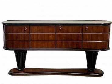 Rosewood sideboard attributed to Vittorio Dassi, 1950s