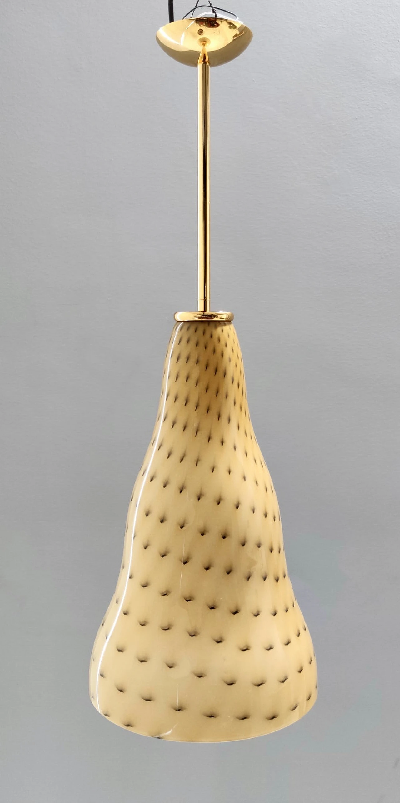 Lampadario in vetro di Leucos Vivia S e Toso & Massari, 1996 1