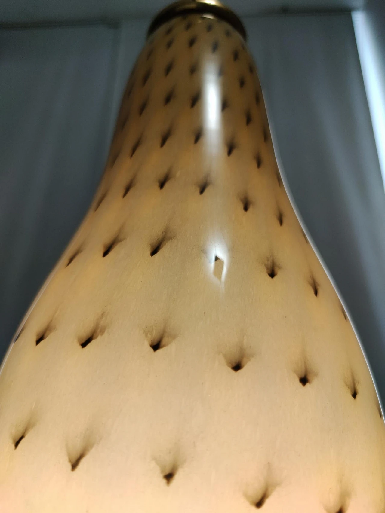 Lampadario in vetro di Leucos Vivia S e Toso & Massari, 1996 9