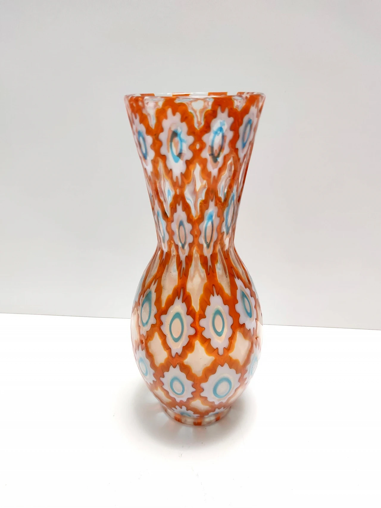 Rotellati vase in Murano glass by Ercole Barovier, 1970s 4