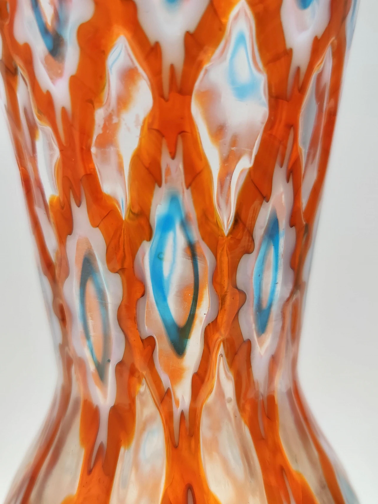 Rotellati vase in Murano glass by Ercole Barovier, 1970s 9