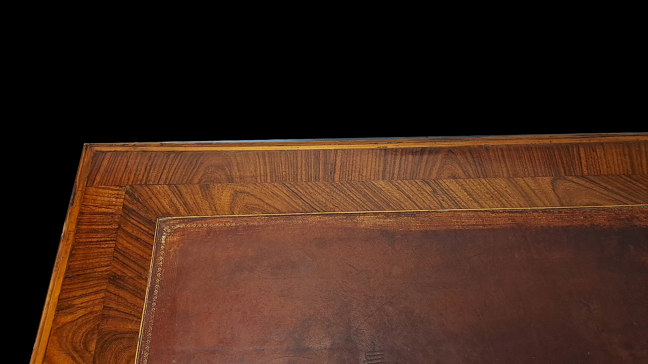 Directoire desk veneered in rosewood, early 19th century 5