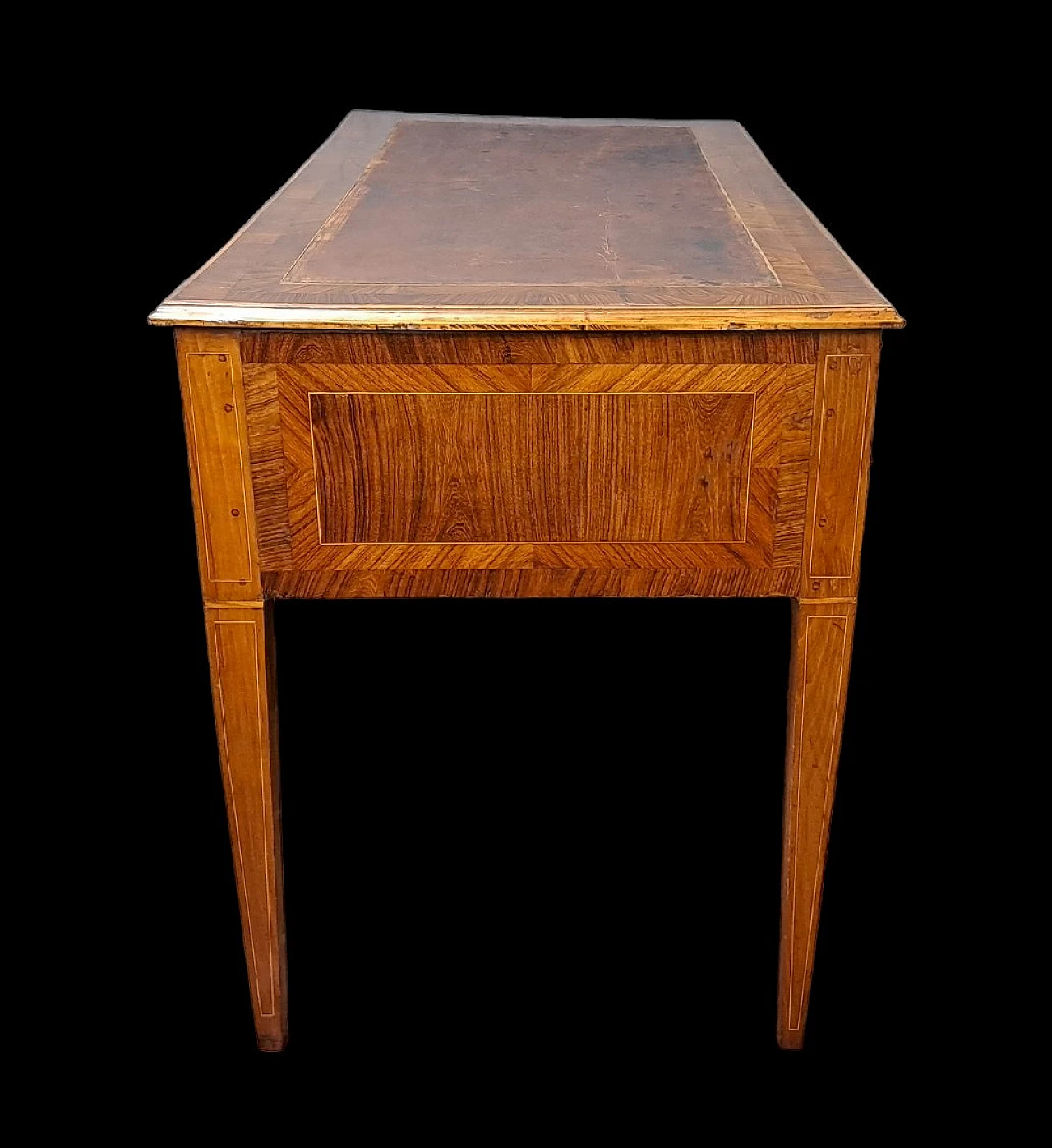 Directoire desk veneered in rosewood, early 19th century 6