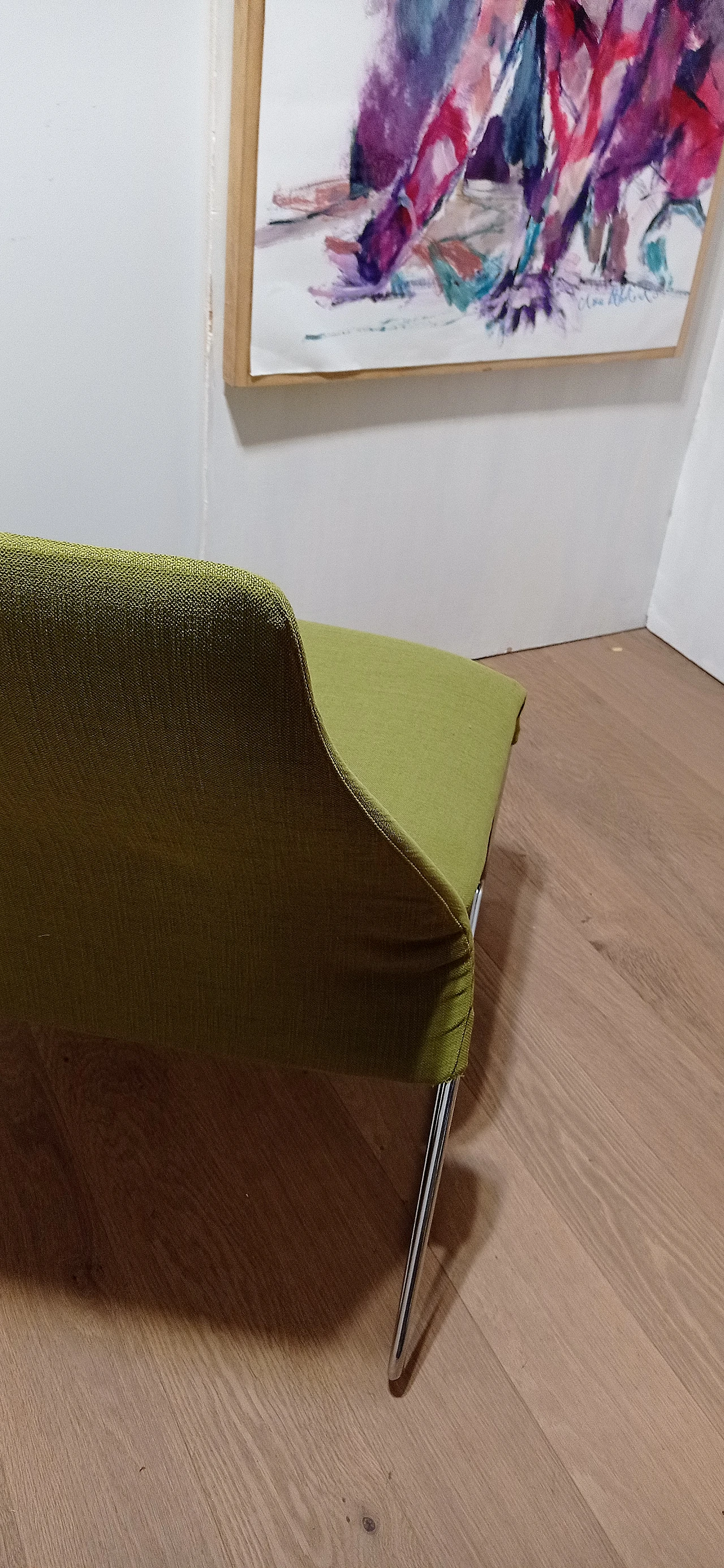 Lazy 05 armchair in melange fabric by P. Urquiola for B&B Italia 30