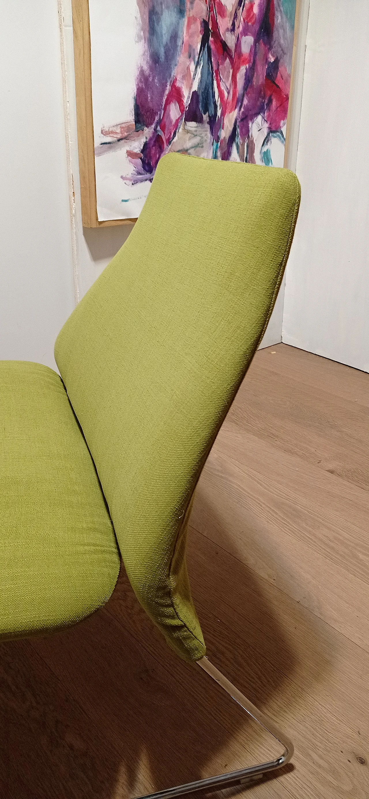 Lazy 05 armchair in melange fabric by P. Urquiola for B&B Italia 43