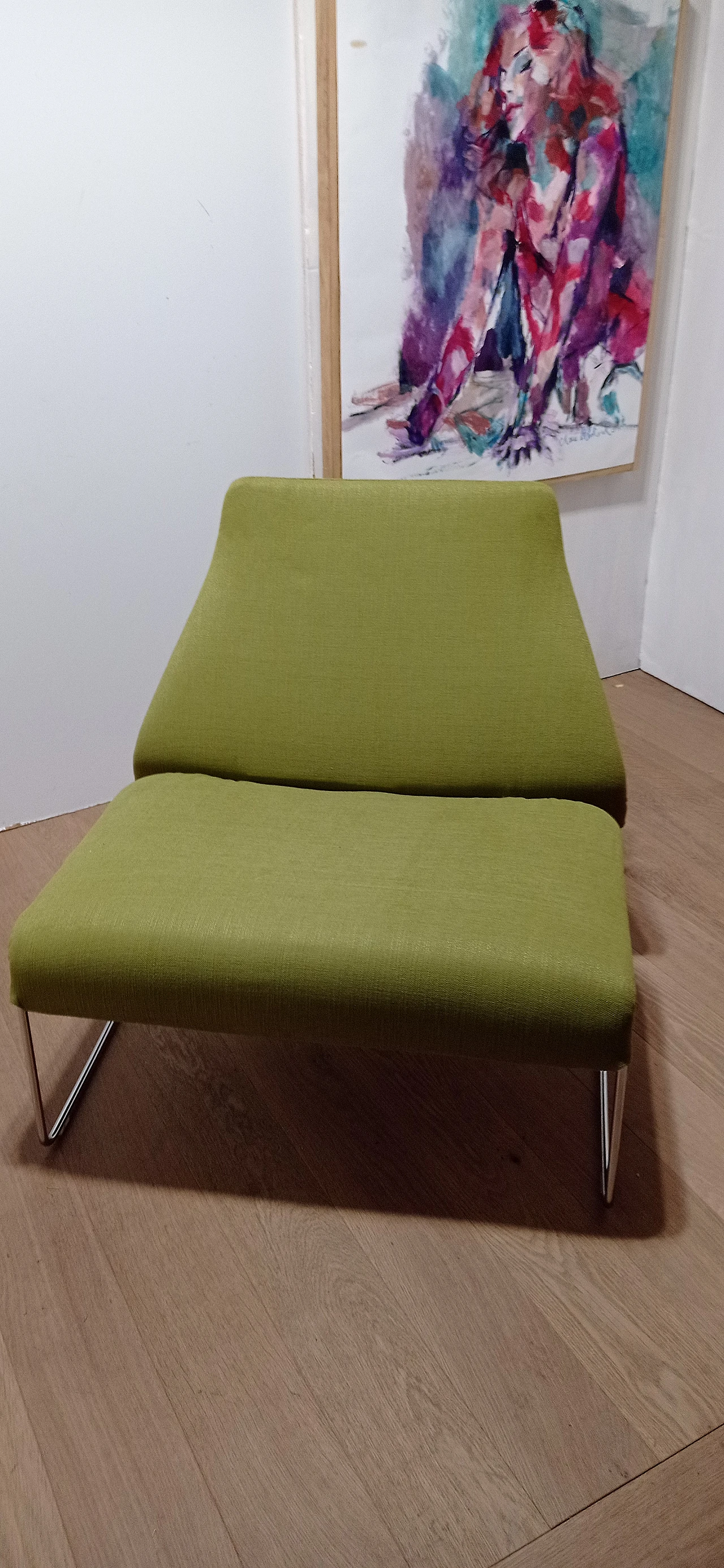 Lazy 05 armchair in melange fabric by P. Urquiola for B&B Italia 52