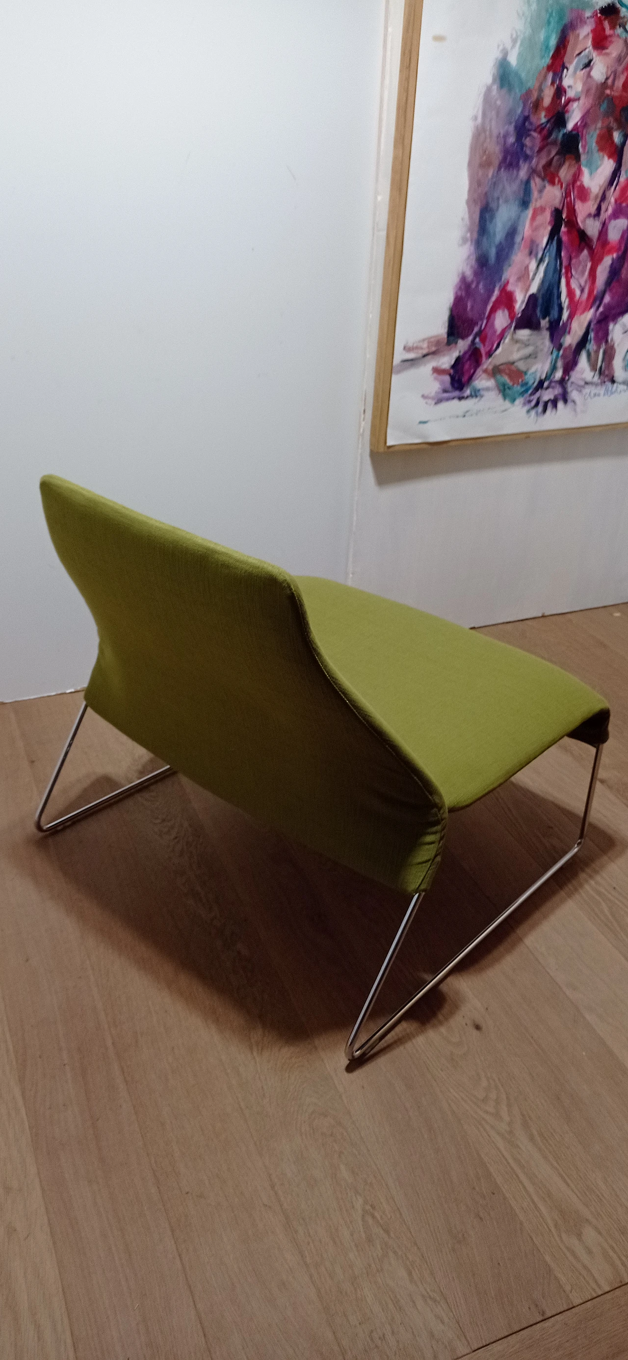 Lazy 05 armchair in melange fabric by P. Urquiola for B&B Italia 71