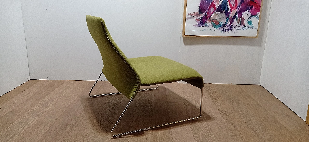 Lazy 05 armchair in melange fabric by P. Urquiola for B&B Italia 75