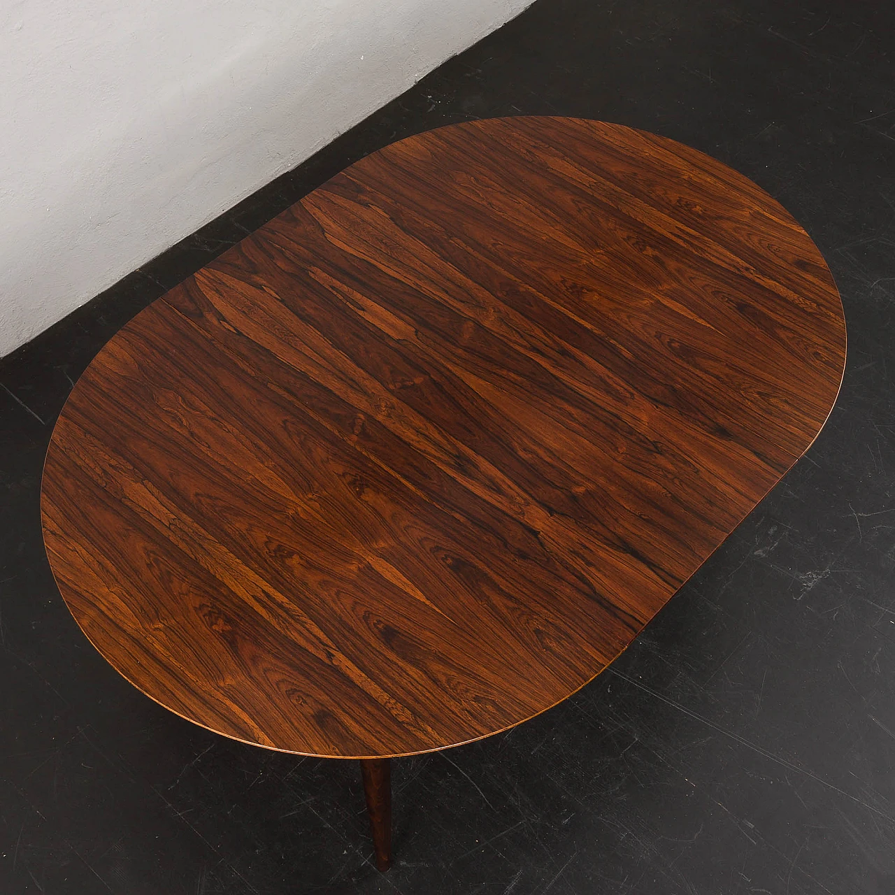 Rosewood extendable table in Skovmand & Andersen style, 1960s 4