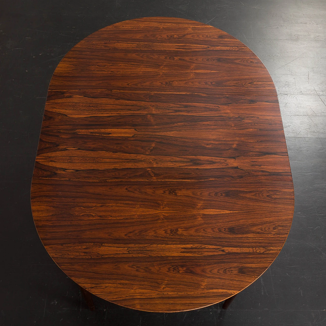 Rosewood extendable table in Skovmand & Andersen style, 1960s 5