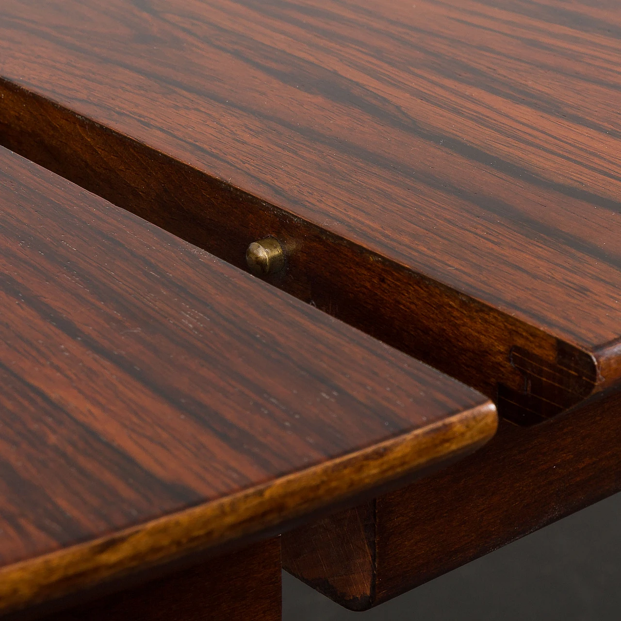 Rosewood extendable table in Skovmand & Andersen style, 1960s 6