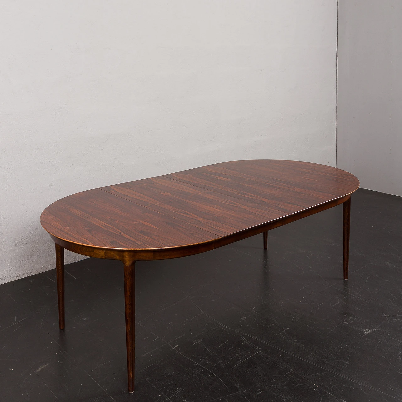 Rosewood extendable table in Skovmand & Andersen style, 1960s 17