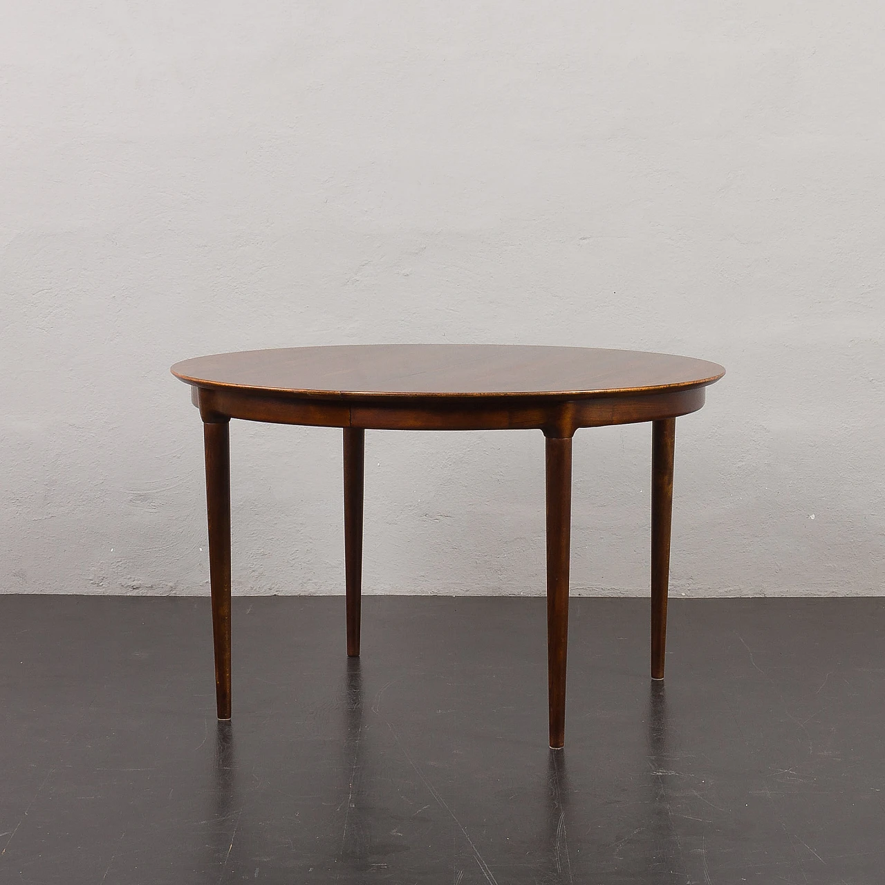 Rosewood extendable table in Skovmand & Andersen style, 1960s 21