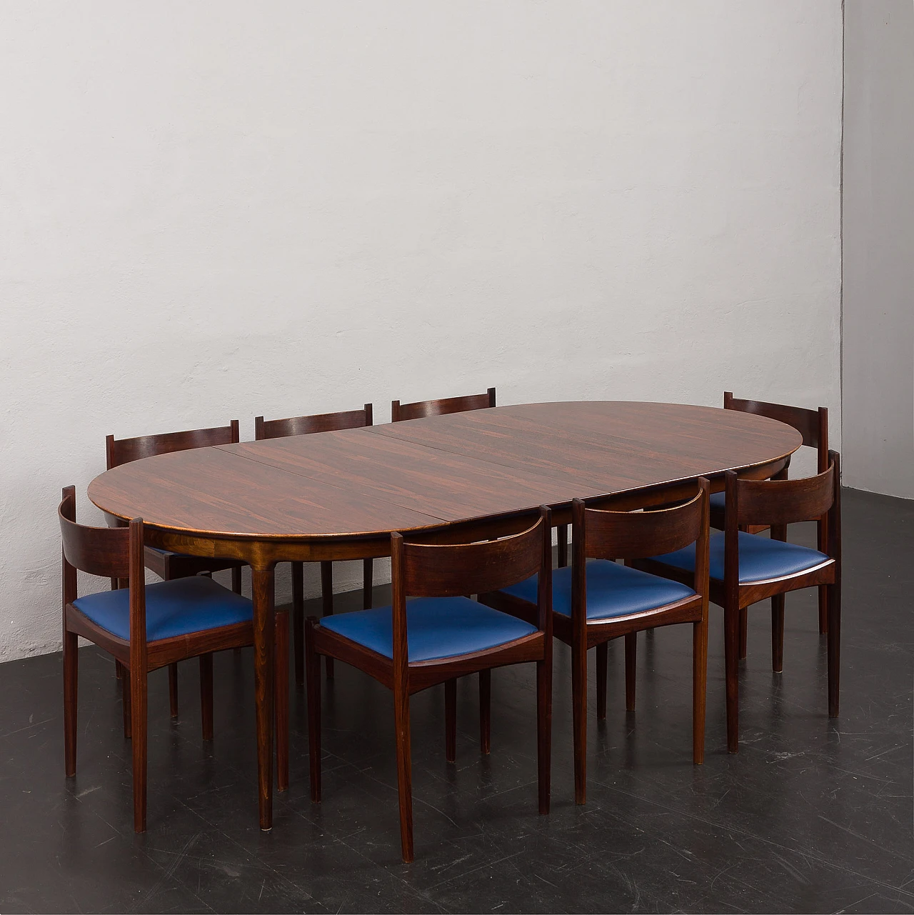 Rosewood extendable table in Skovmand & Andersen style, 1960s 22