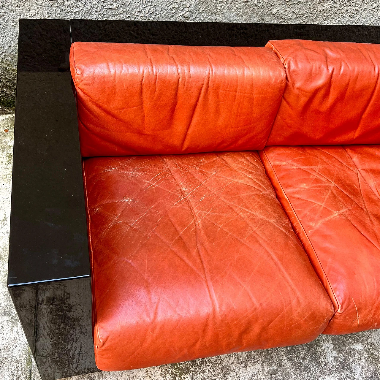 Saratoga two-seater sofa by Vignelli for Poltronova, 1960s 5