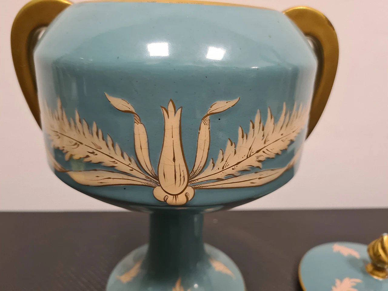 Art Deco glazed ceramic vase, 1930s 6