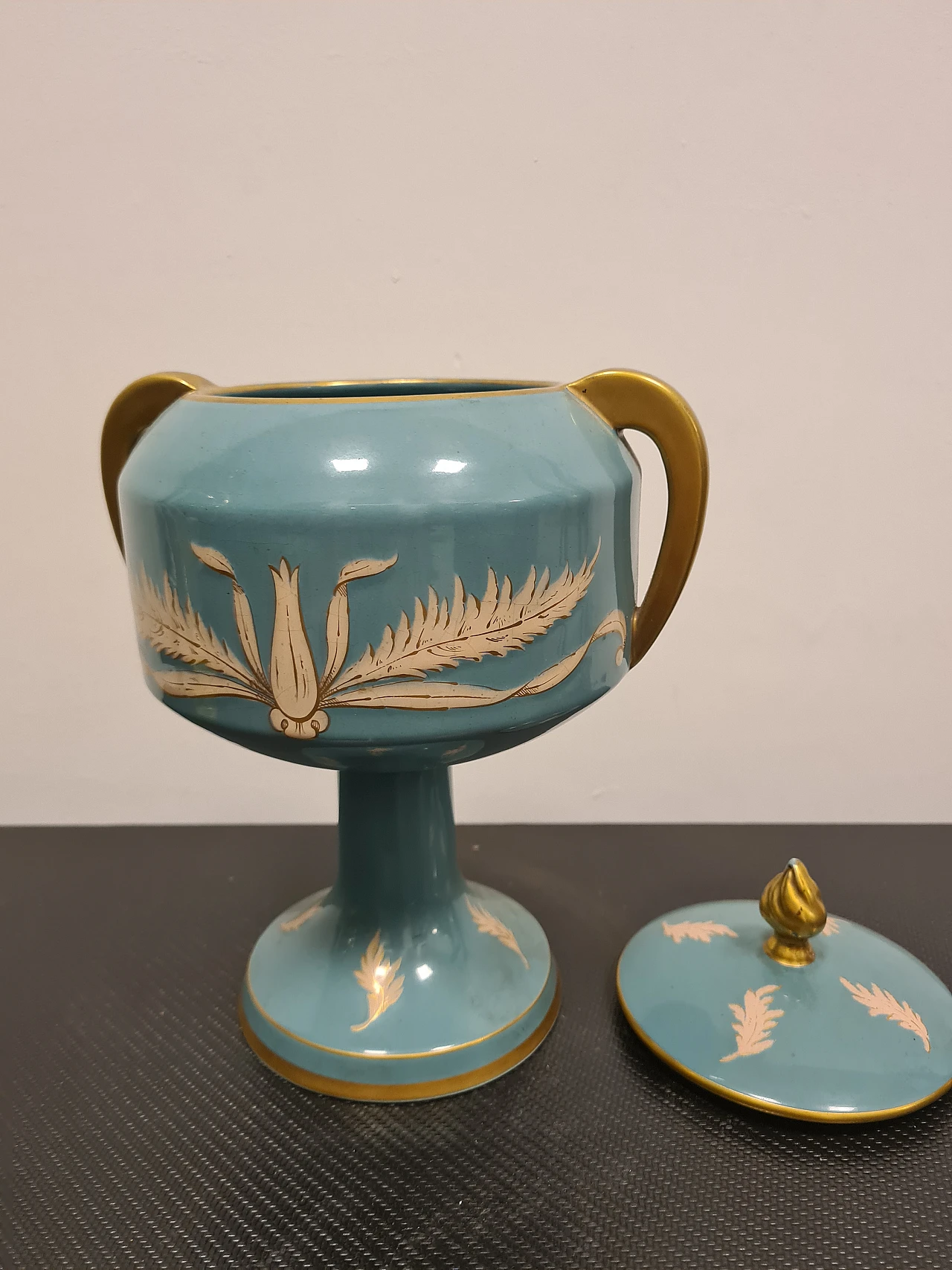 Art Deco glazed ceramic vase, 1930s 12