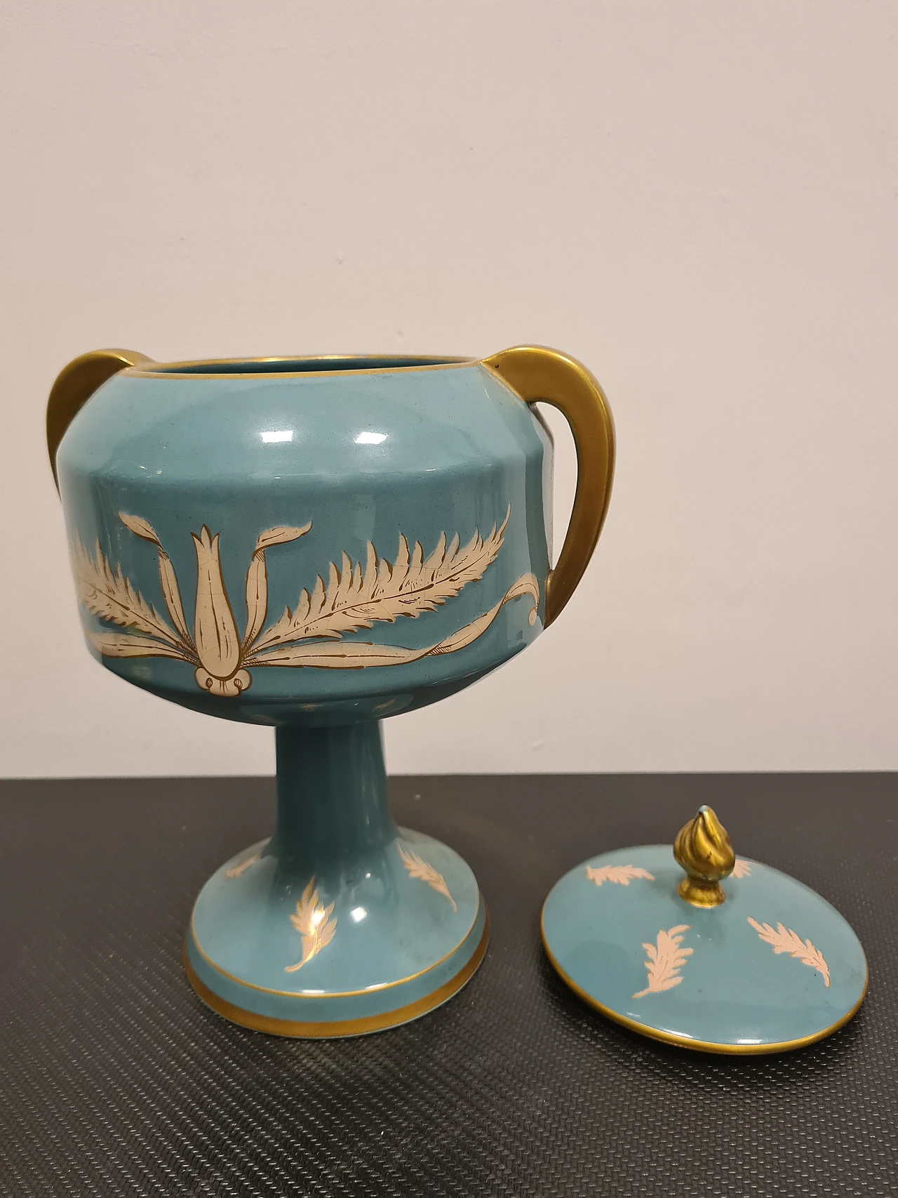 Art Deco glazed ceramic vase, 1930s 13