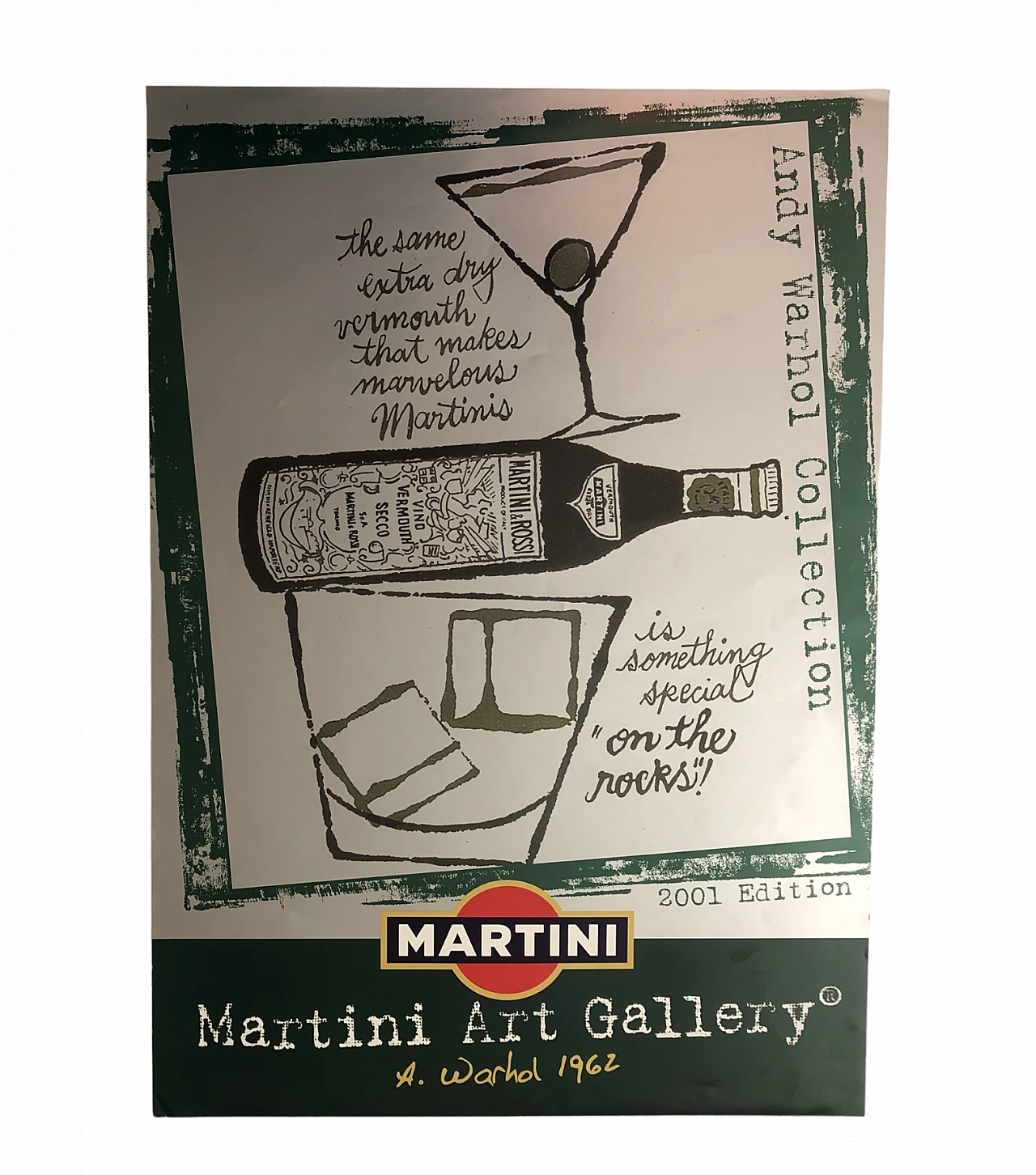 Andy Warhol, Martini Art Gallery (1962), litografia, 2001 11