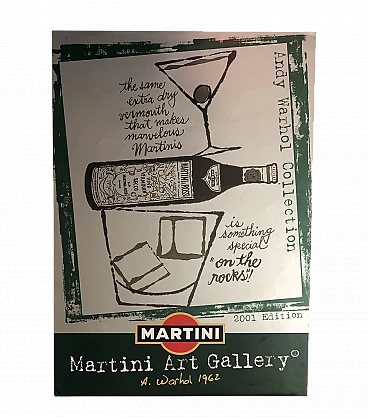 Andy Warhol, Martini Art Gallery (1962), litografia, 2001