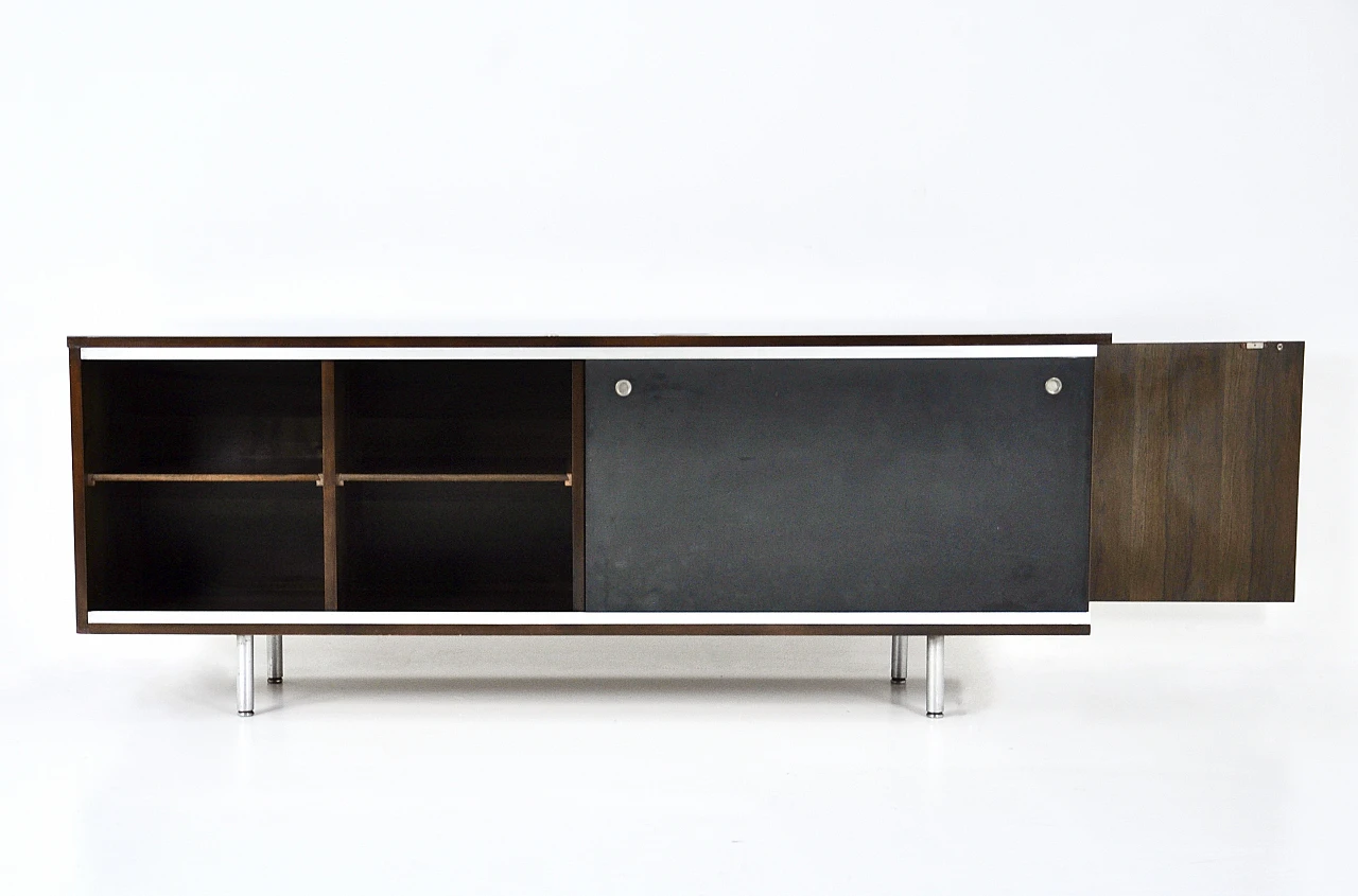 Wooden sideboard by George Nelson for Herman Miller, 1970s 6