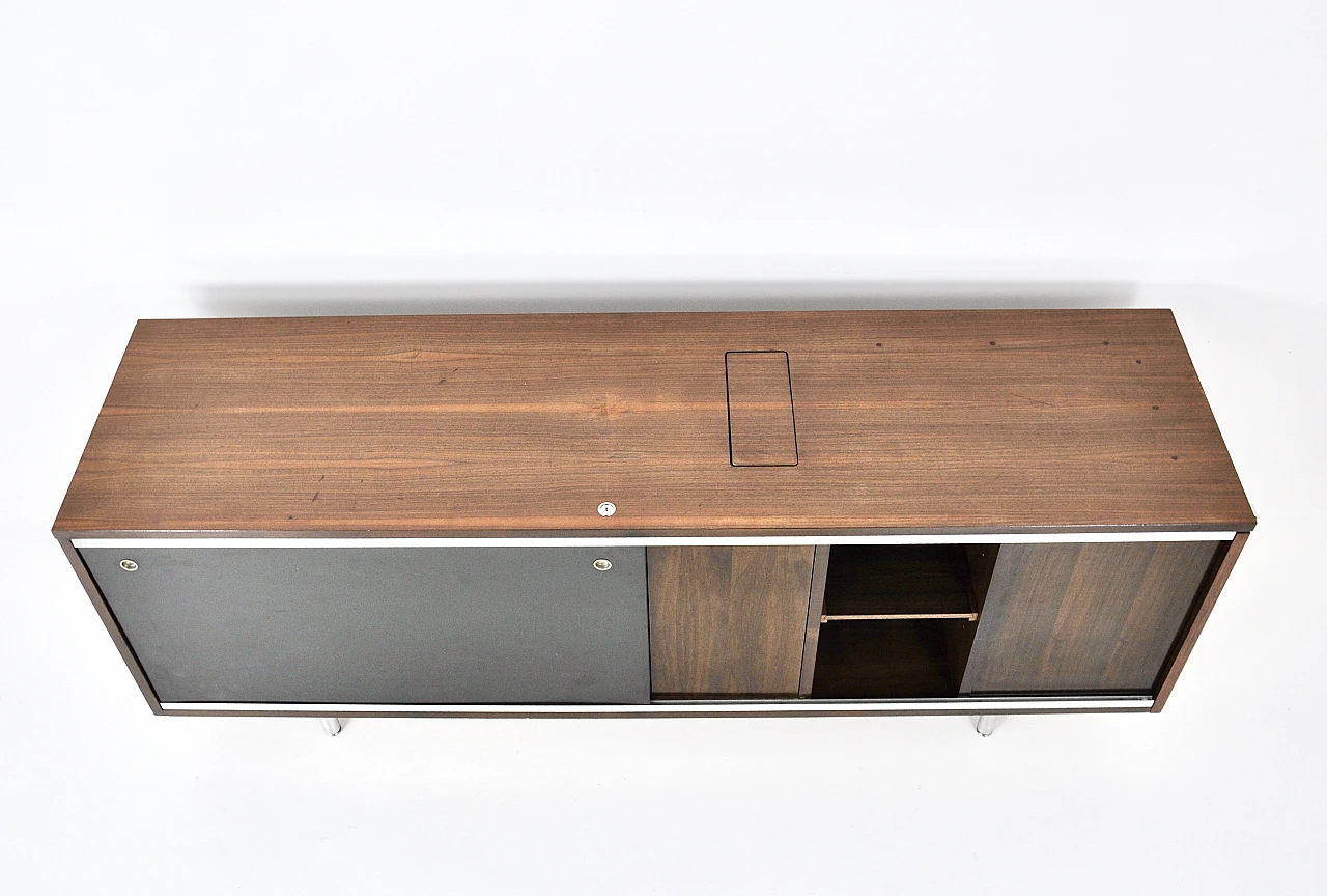 Wooden sideboard by George Nelson for Herman Miller, 1970s 10