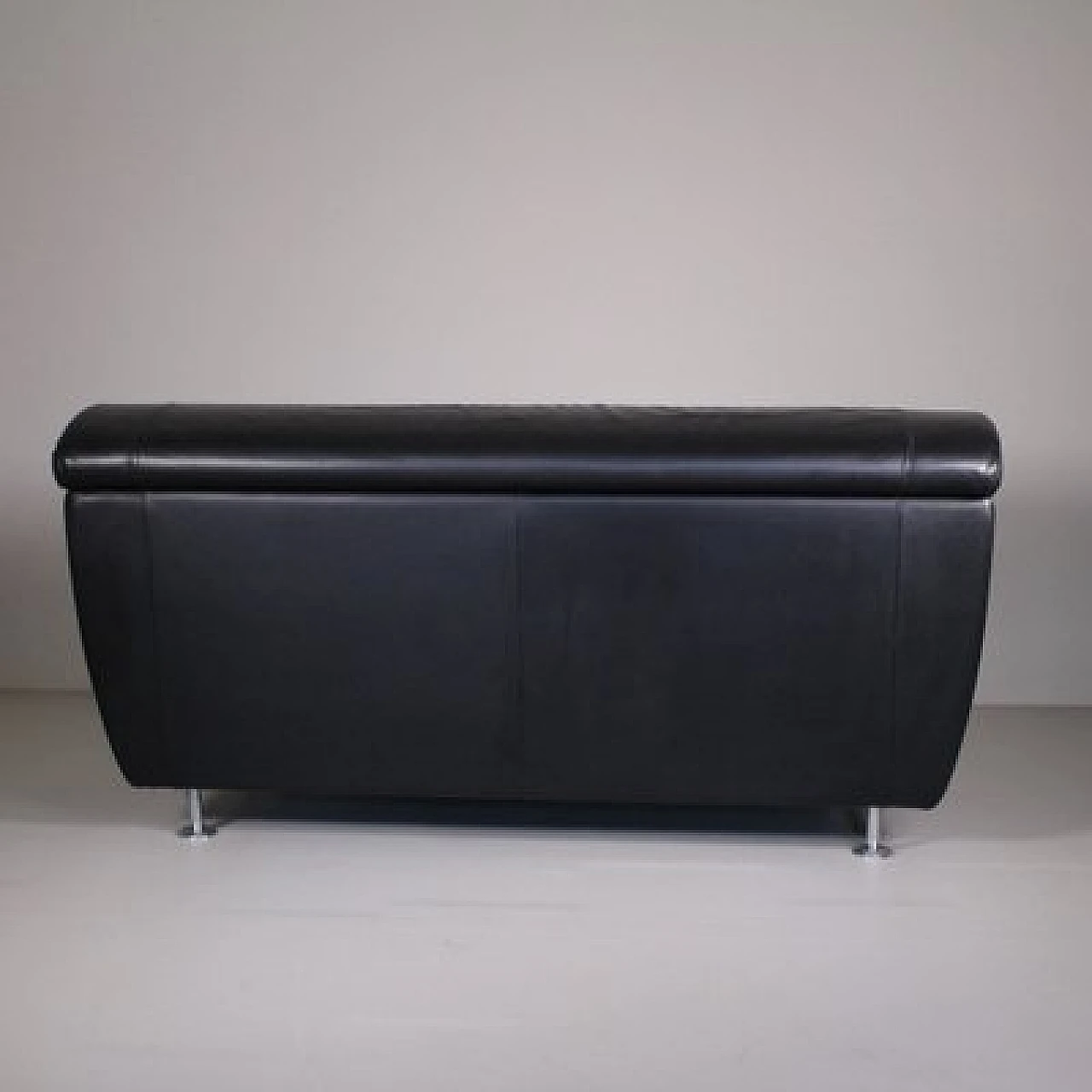 Balzo black two-seater sofa by Massimo Iosa Ghini for Moroso, 1987 5