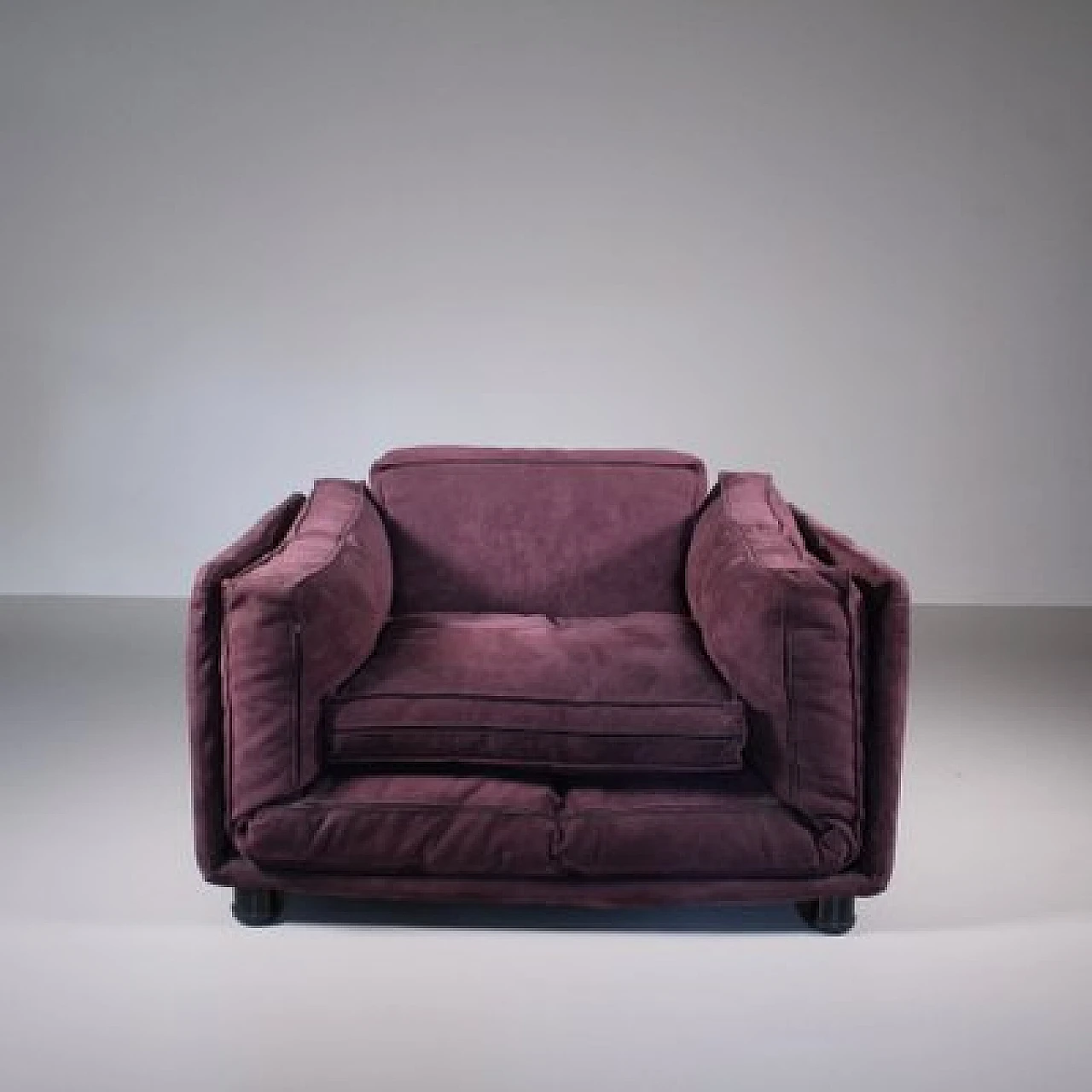 Pair of Flap armchair by De Pas Durbino & Lomazzi for Zanotta 12