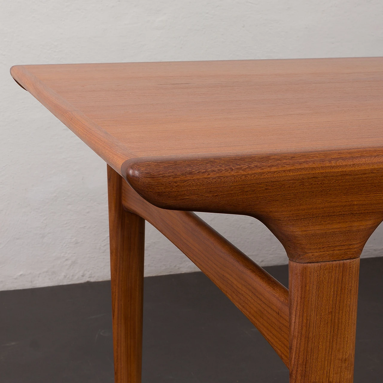 Dining table in wood by J. Andersen for U. Møbelfabrik, 1960s 8