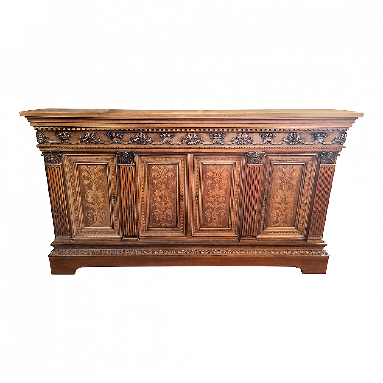 Neo-Renaissance walnut sideboard, early 20th century 1