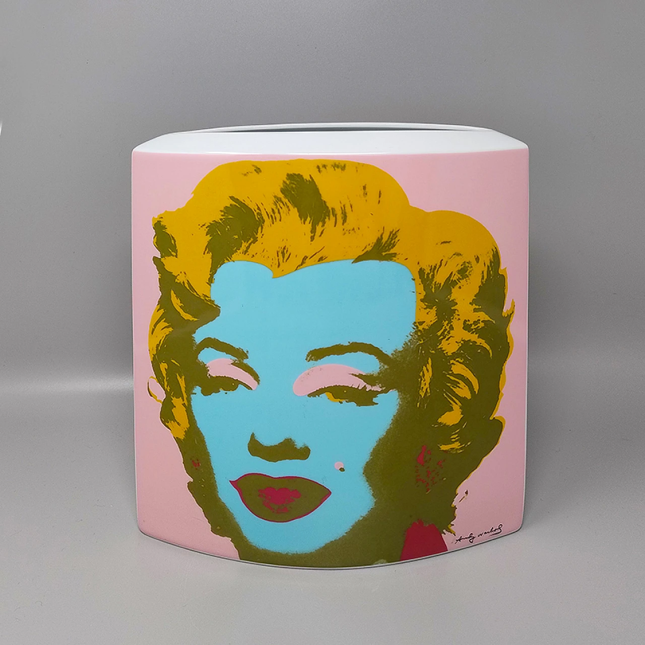 Vaso Marilyn Monroe di Andy Warhol per Rosenthal Studio Line, anni '90 1