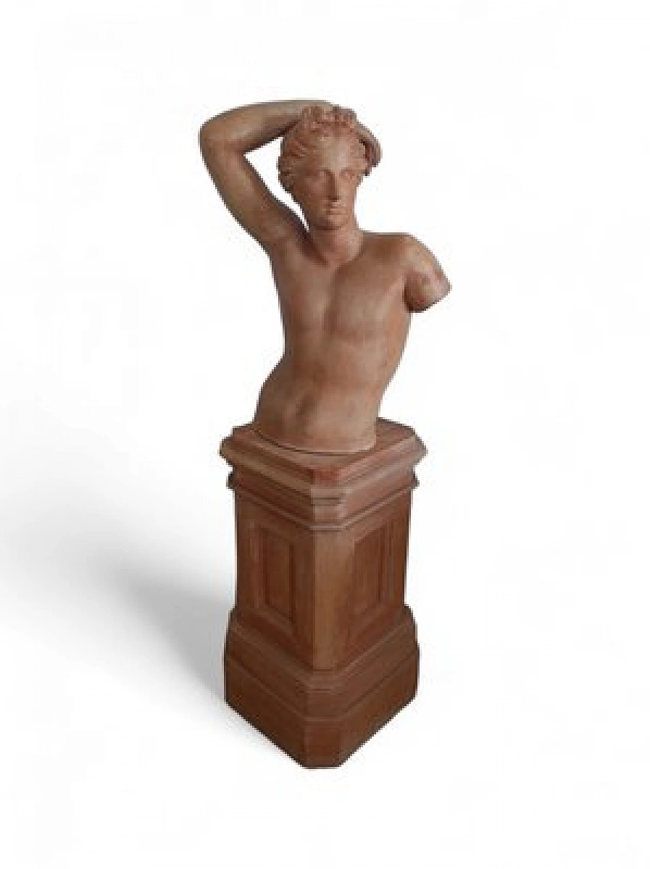 Young boy, terracotta sculpture, 19th century 1