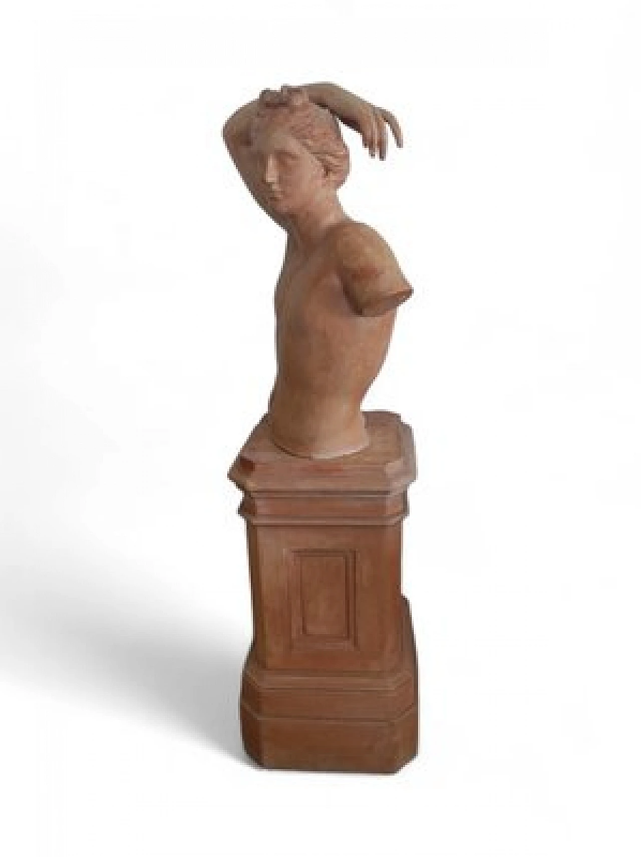 Young boy, terracotta sculpture, 19th century 2