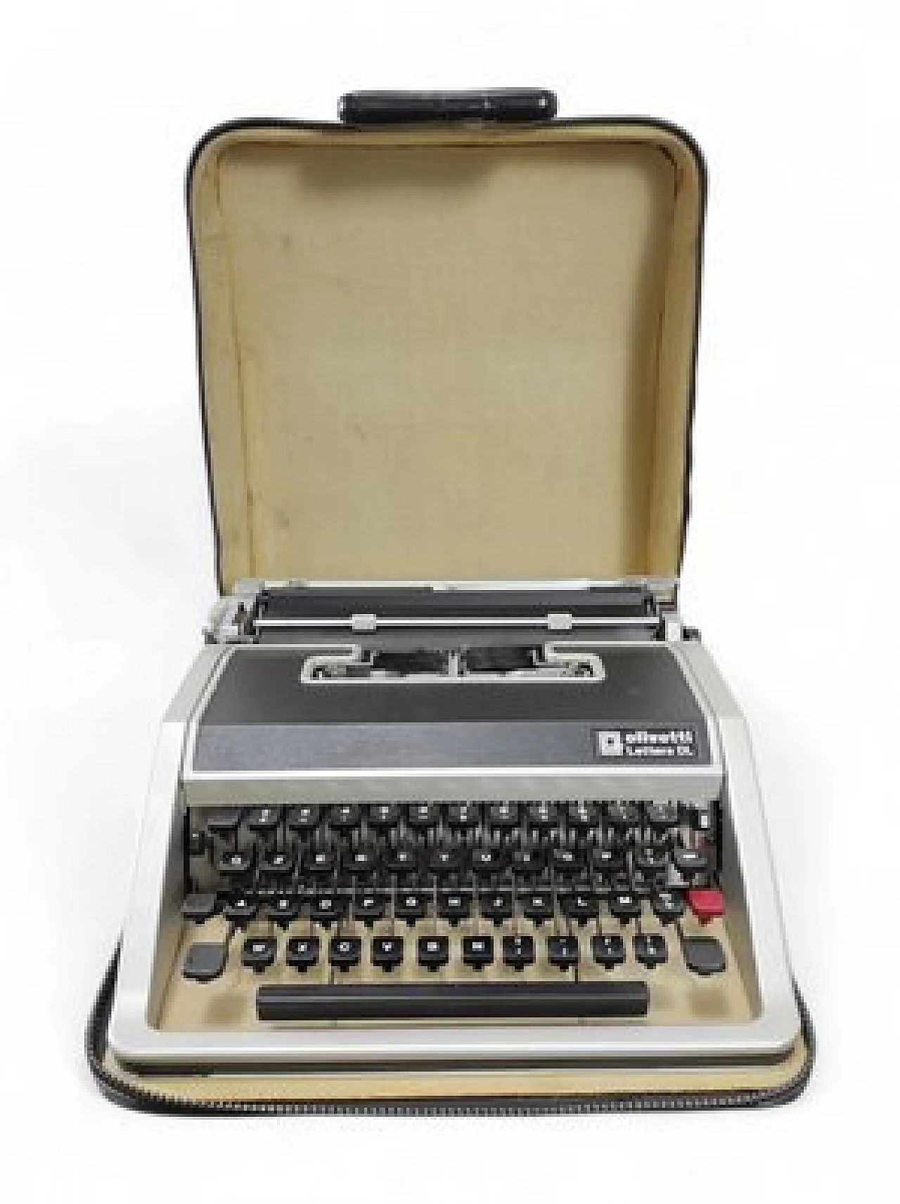 Lettera DL typewriter in metal by Olivetti Synthesis, 1970s 1