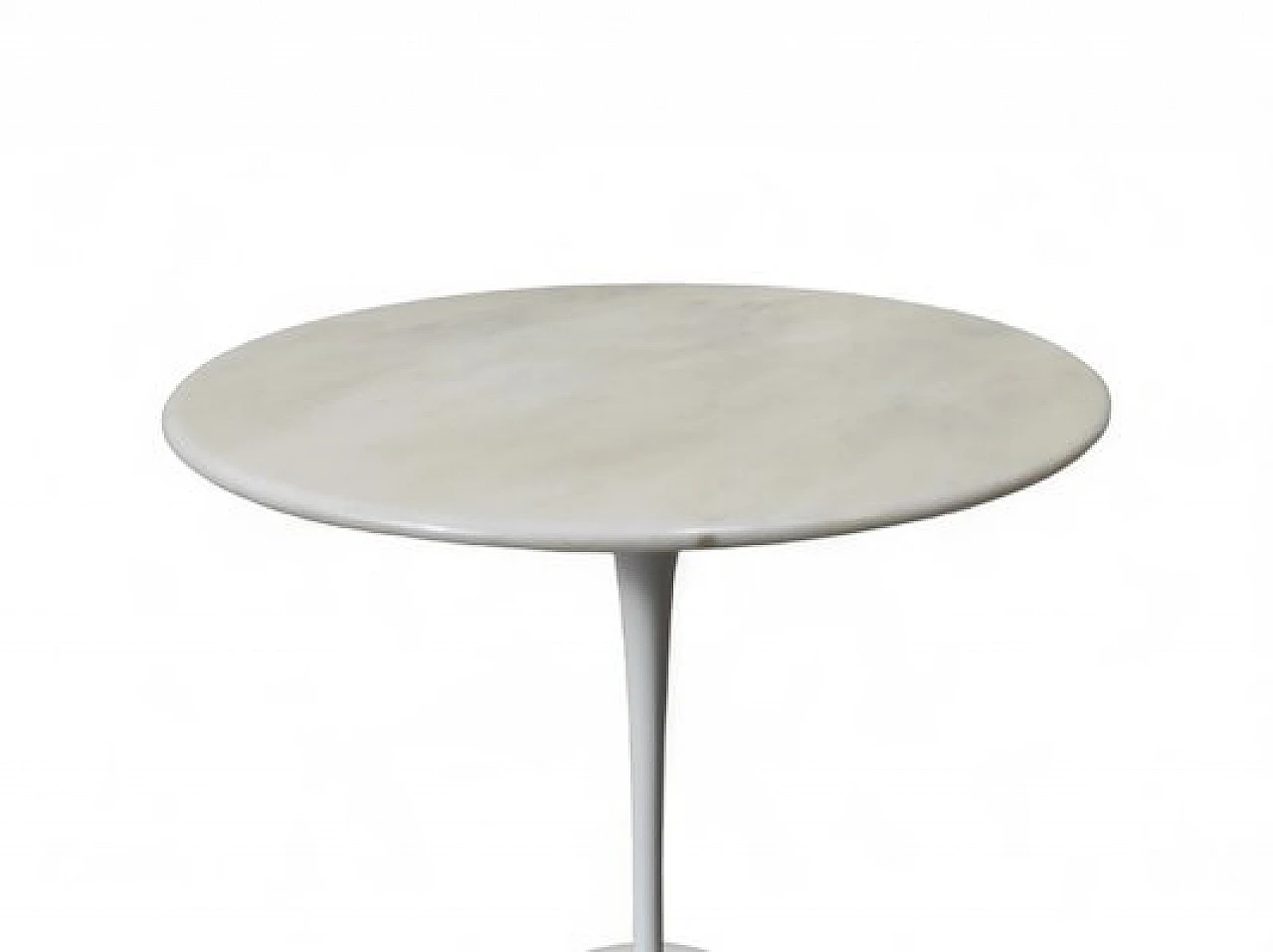 Coffee table with marble top by Eero Saarinen for Knoll, 1980s 5