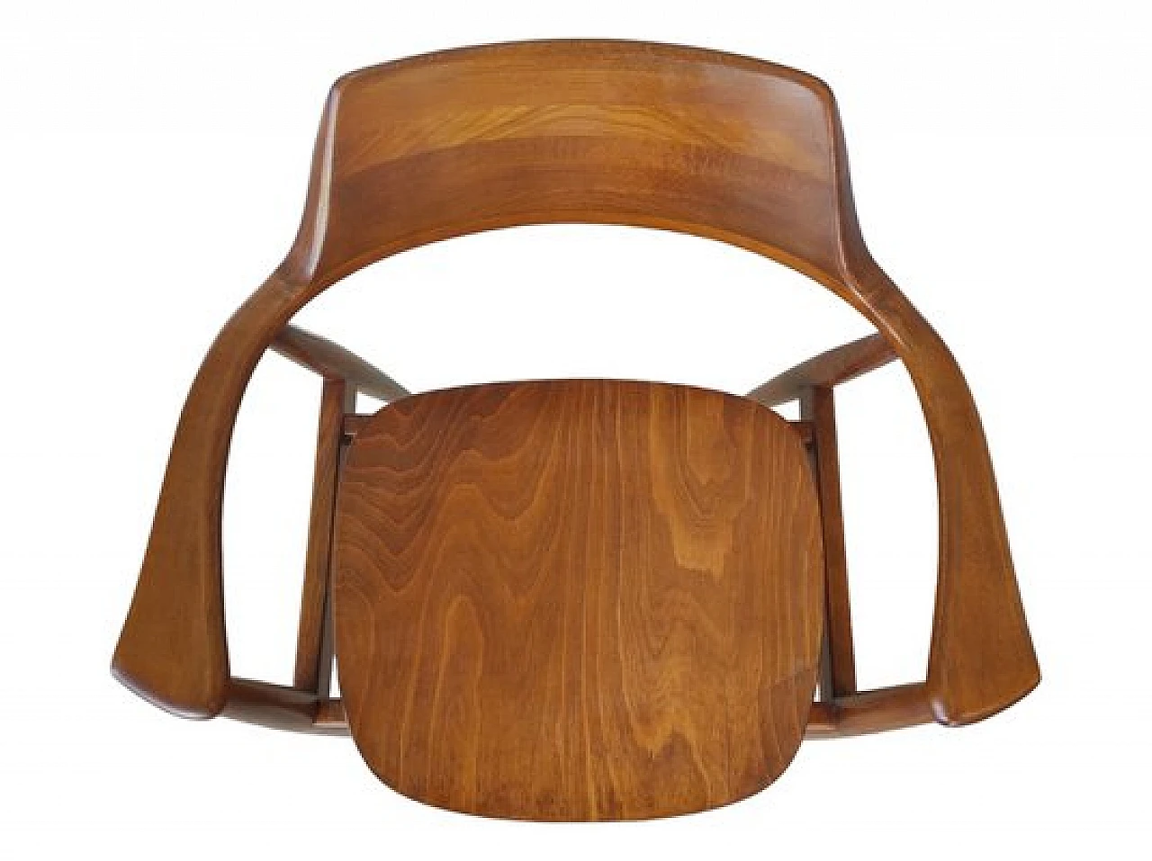 4 Chairs with armrests in teak by Wilkhahn, 1950s 9