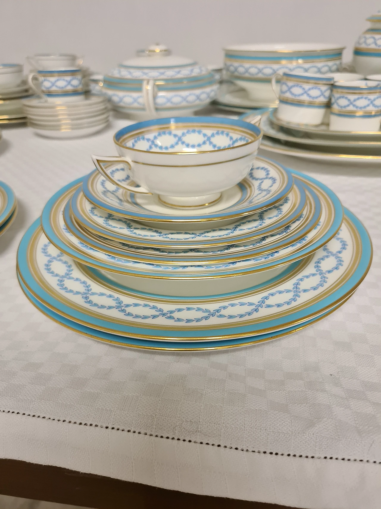 Antoniette Manufacture Minton tableware set, 1968 9