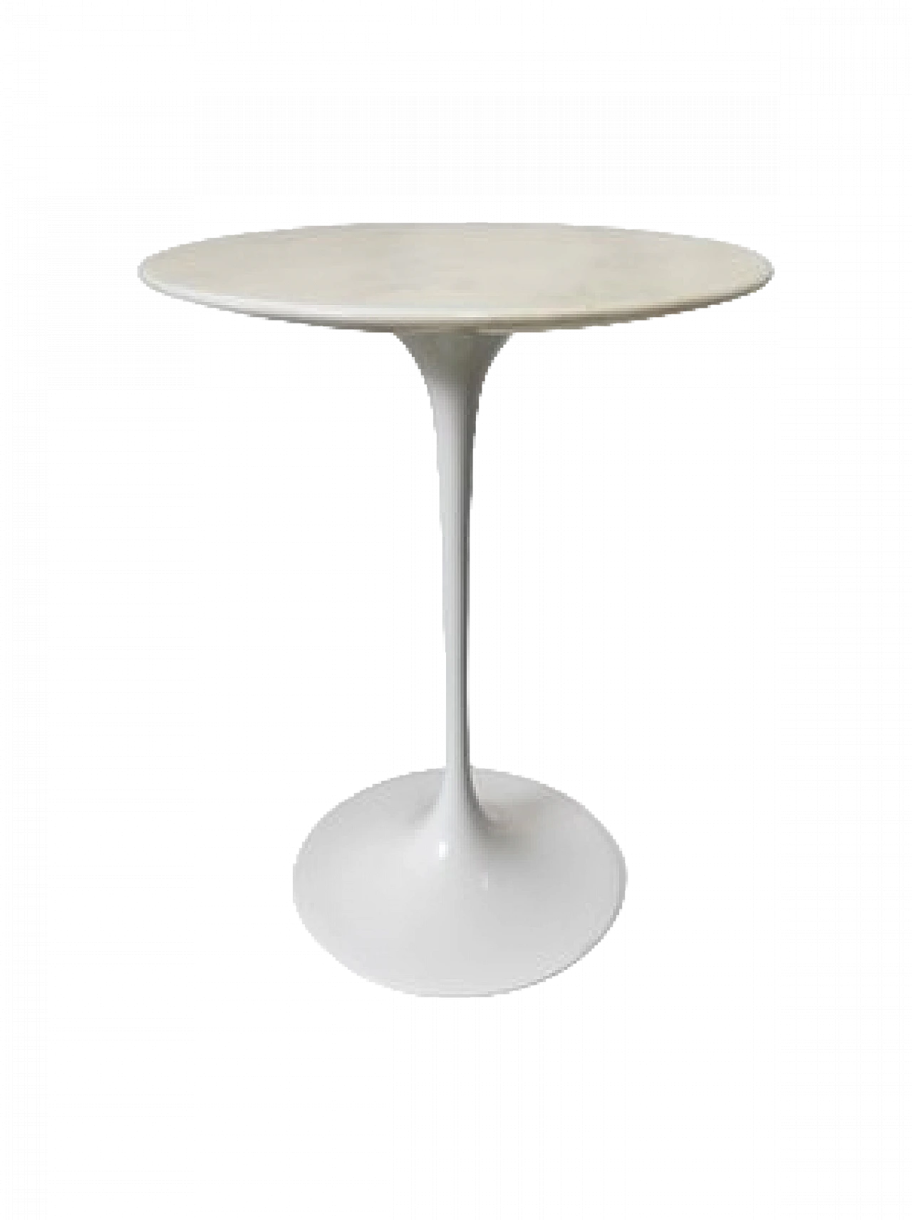 Coffee table with marble top by Eero Saarinen for Knoll, 1980s 8